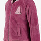 Furry meisjes baseball vest roze