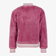 Furry meisjes baseball vest roze