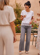 Dames sandalen met hak wit