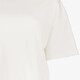 Oversized dames T-shirt wit
