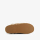 Hoge dames pantoffels met teddy voering cognac