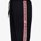Meisjes trainingsbroek zwart roze