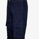 Jongens corduroy cargo broek donkerblauw