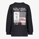 Jongens shirt met backprint donkerblauw
