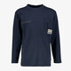 Jongens shirt donkerblauw