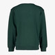 Jongens sweater met borstzakje donkergroen