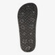 Dames badslippers zwart