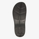 Heren badslippers met klittenband zwart wit