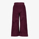 Wide leg meisjes corduroy broek bordeaux