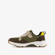 Jongens sneakers bruin groen