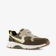 Jongens sneakers bruin groen