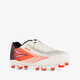 Aura MG kinder voetbalschoenen wit oranje