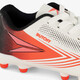 Aura MG kinder voetbalschoenen wit oranje