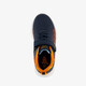Kinder sportschoenen blauw oranje