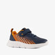 Kinder sportschoenen blauw oranje