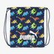 Phase AOP Small kinder gymtas met dino blauw 11 liter