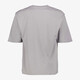 Heren T-shirt met print lichtgrijs