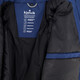 Waterdichte heren regenjas blauw