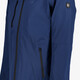 Waterdichte heren regenjas blauw