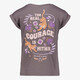 Meisjes T-shirt met backprint grijs
