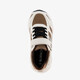 Jongens sneakers wit bruin