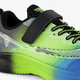 Jongens sportschoenen zwart groen blauw