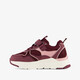 Meisjes sneakers bordeauxrood en roze