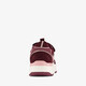 Meisjes sneakers bordeauxrood en roze