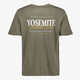 JJ Rebel heren T-shirt met backprint groen