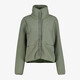 Dames fleece vest groen
