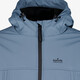 Softshell heren outdoor jas lichtblauw