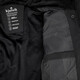 Lange dames winterjas gewatteerd zwart