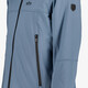 Softshell heren outdoor jas lichtblauw