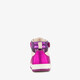 Hoge meisjes sneakers roze met glitters
