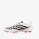Predator Club MG heren voetbalschoenen wit rood