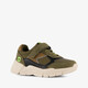 Jongens sneakers groen bruin