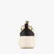Meisjes dad sneakers beige bordeaux
