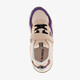 Meisjes sneakers beige paars