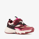 Meisjes dad sneakers rood paars