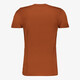 Heren T-shirt bruin katoen ronde hals