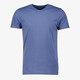 Unsigned heren T-shirt blauw met V hals