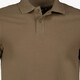 Heren polo bruin