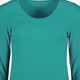 Dames basic longsleeve shirt groen