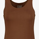 Dames singlet bruin