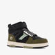 Hoge jongens sneakers zwart groen