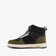 Hoge jongens sneakers zwart groen