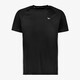 Heren voetbal T-shirt zwart