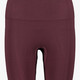 Seamless dames yoga legging bordeauxrood