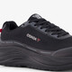 Heren fitnessschoenen zwart