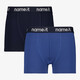 Name It 2-pack jongens boxershorts blauw zwart